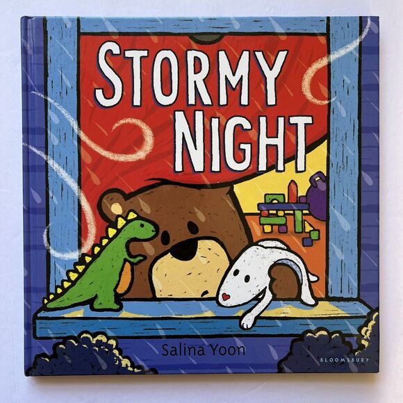 Set of 2 Childrens Books Hardcover Stormy Night and Found by Salina Yoon - Picture 6 of 9